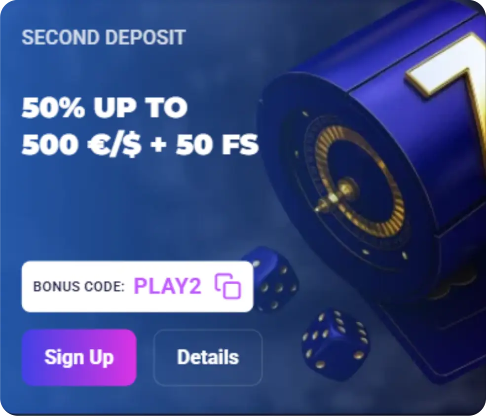 second deposit mobile