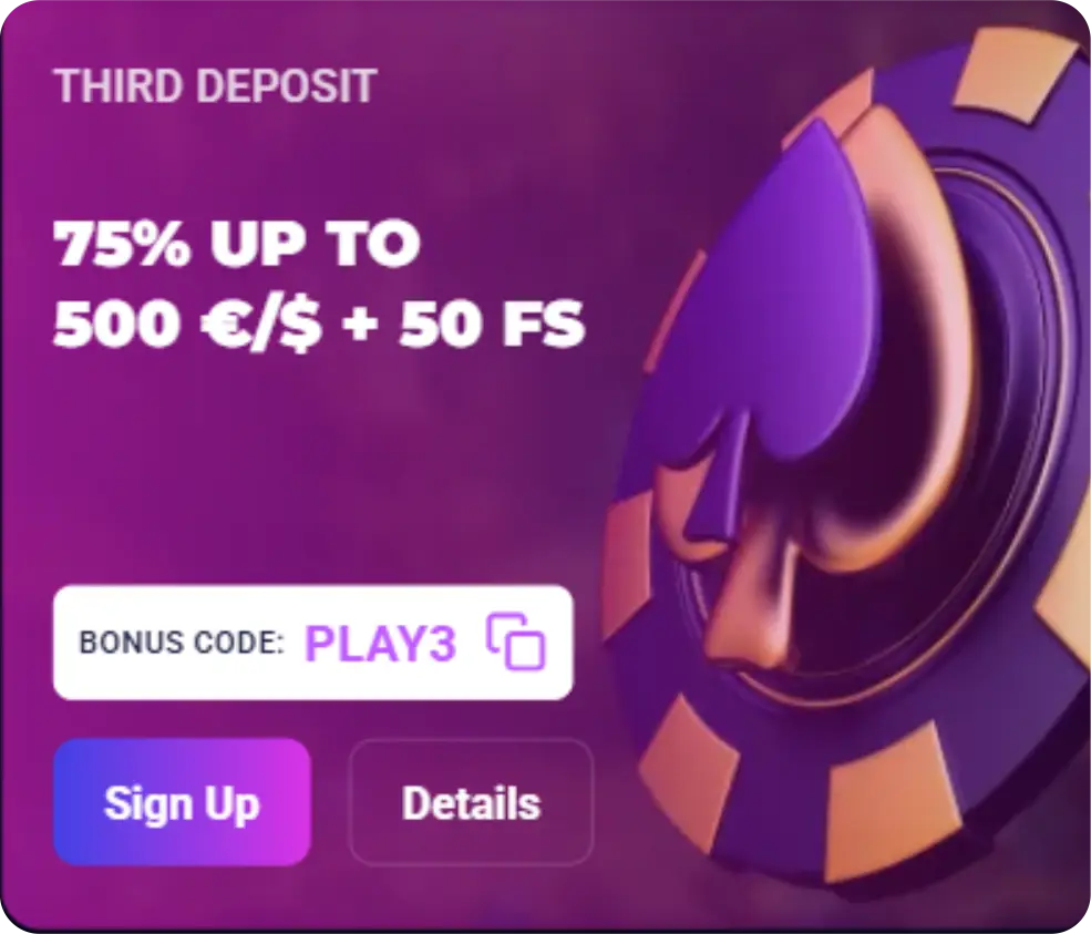 third deposit mobile